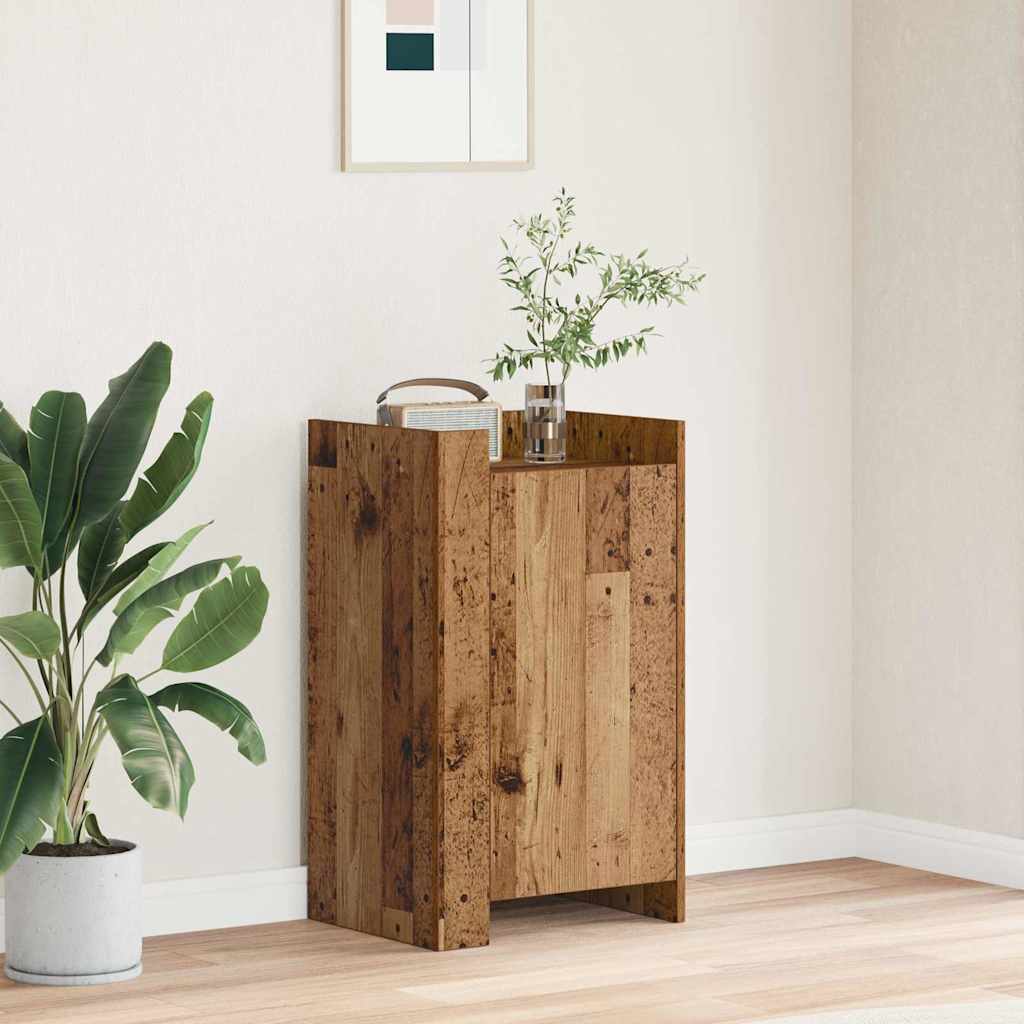 Πλαϊνό γραφείο Παλιό ξύλο 45 x 35 x 75 εκ - Pakobazaar