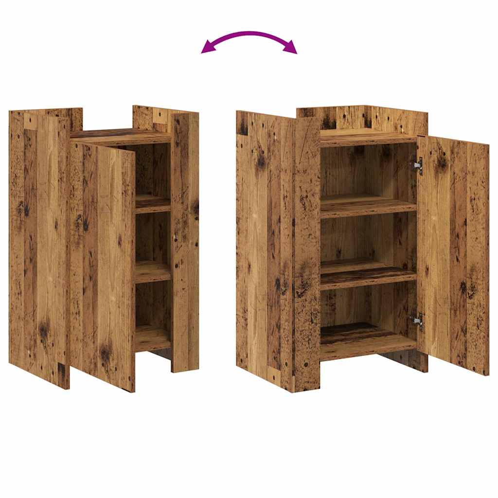 Πλαϊνό γραφείο Παλιό ξύλο 45 x 35 x 75 εκ - Pakobazaar