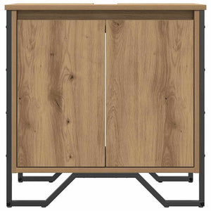 Ντουλάπα Νιπτήρα Mπάνιου με πόρτα Artisan Oak 60 x 35 x 60 εκ. - Pakobazaar
