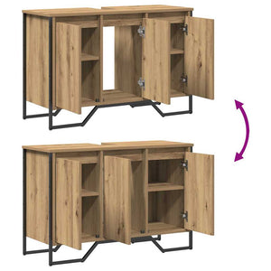 Ντουλάπι Λεκάνης Artisan Oak 91 x 35 x 60 εκ Επεξεργασμένο ξύλο - Pakobazaar