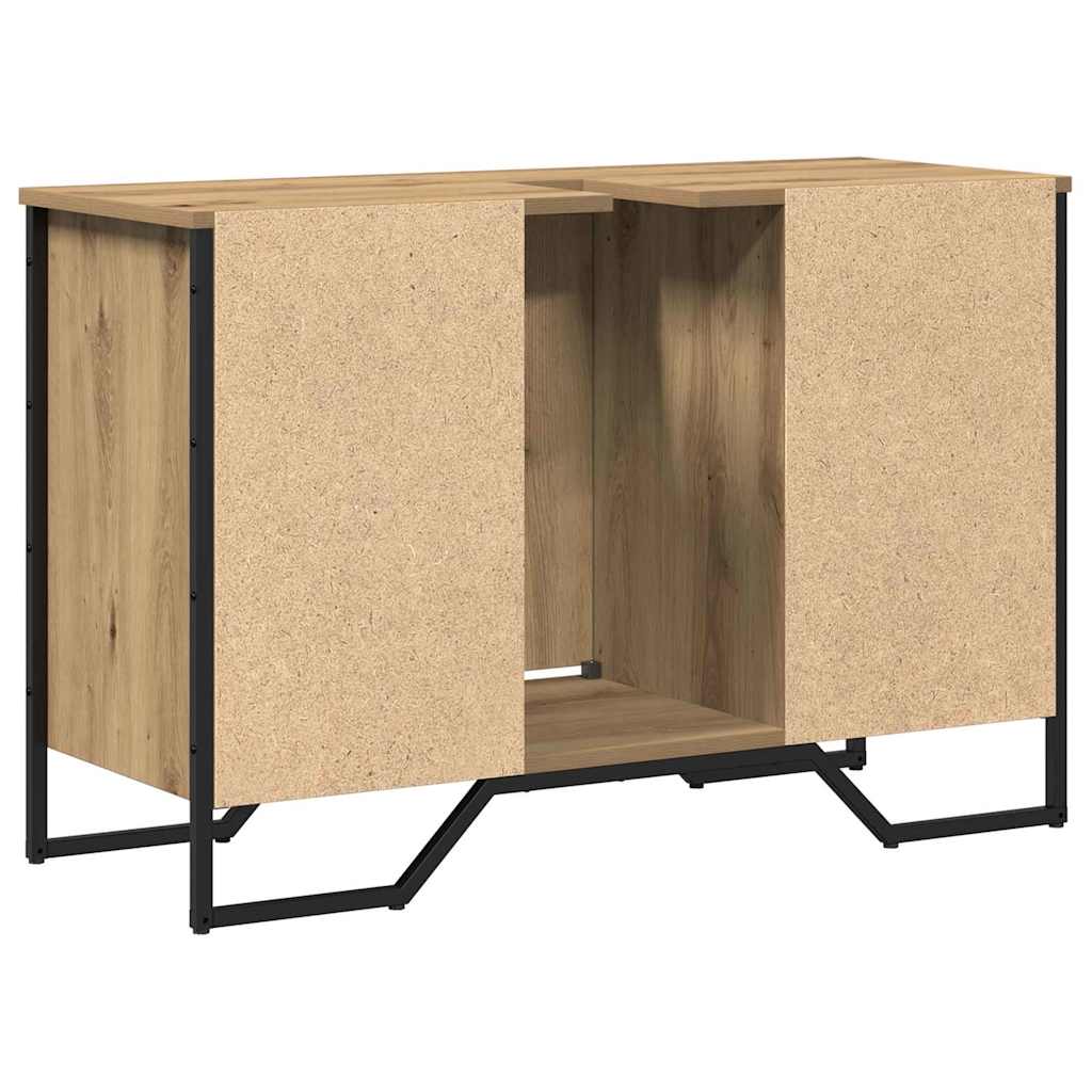 Ντουλάπα Νιπτήρα Mπάνιου με ράφι Artisan Oak 91 x 35 x 60 εκ - Pakobazaar