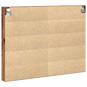 Βιτρίνα Επιτοίχιο Παλιό ξύλο 100 x 8,5 x 75 cm