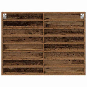 Βιτρίνα Επιτοίχιο Παλιό ξύλο 100 x 8,5 x 75 cm