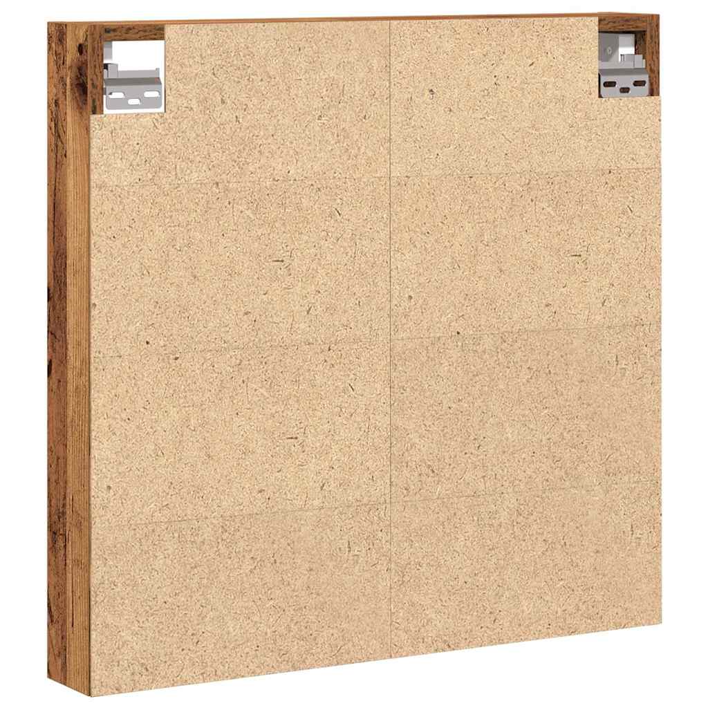Βιτρίνα με ράφι Παλιό ξύλο 60 x 8,5 x 58 εκ Επεξεργασμένο ξύλο - Pakobazaar