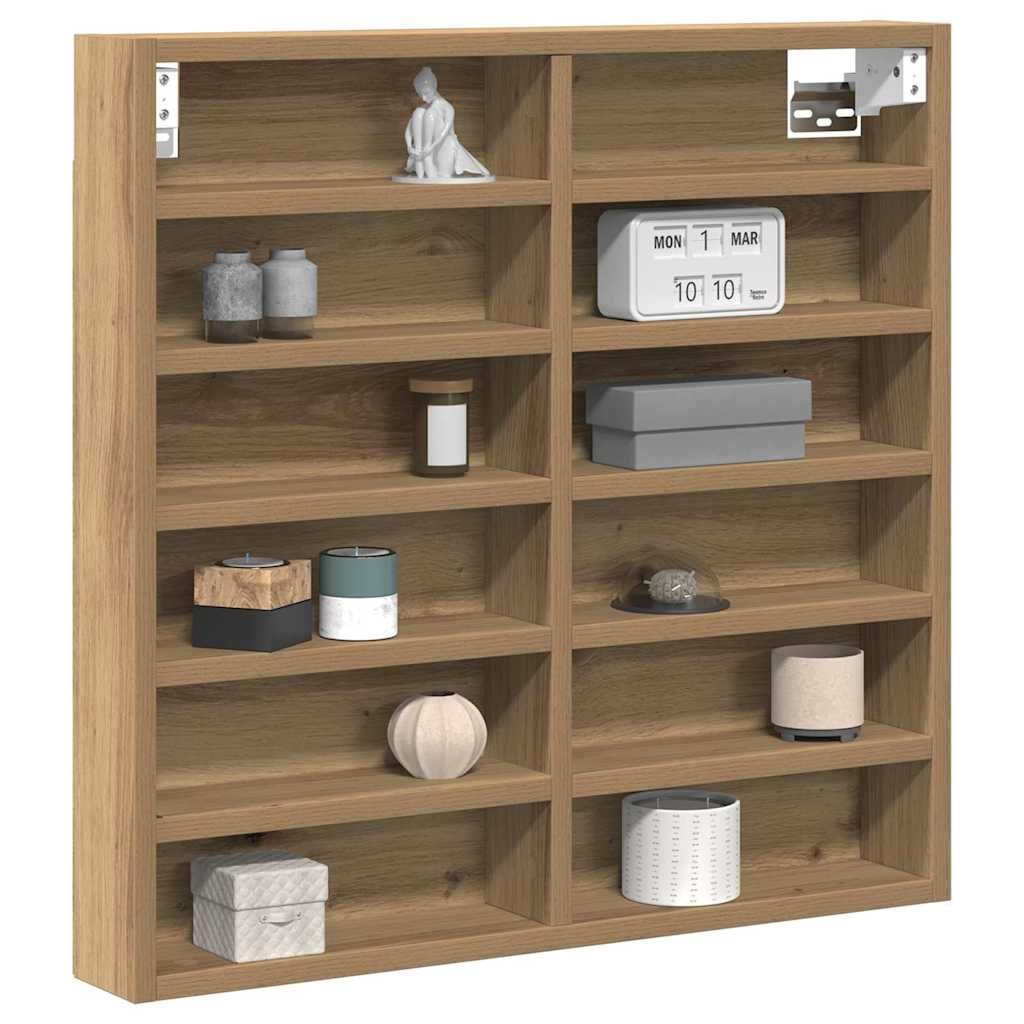 Βιτρίνα με ράφι Artisan Oak 60 x 8,5 x 58 εκ Επεξεργασμένο ξύλο - Pakobazaar