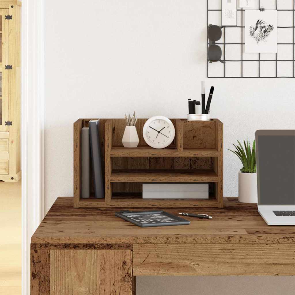 Οργανωτής Γραφείου Παλιό ξύλο 44,5 x 24 x 25 εκ - Pakobazaar