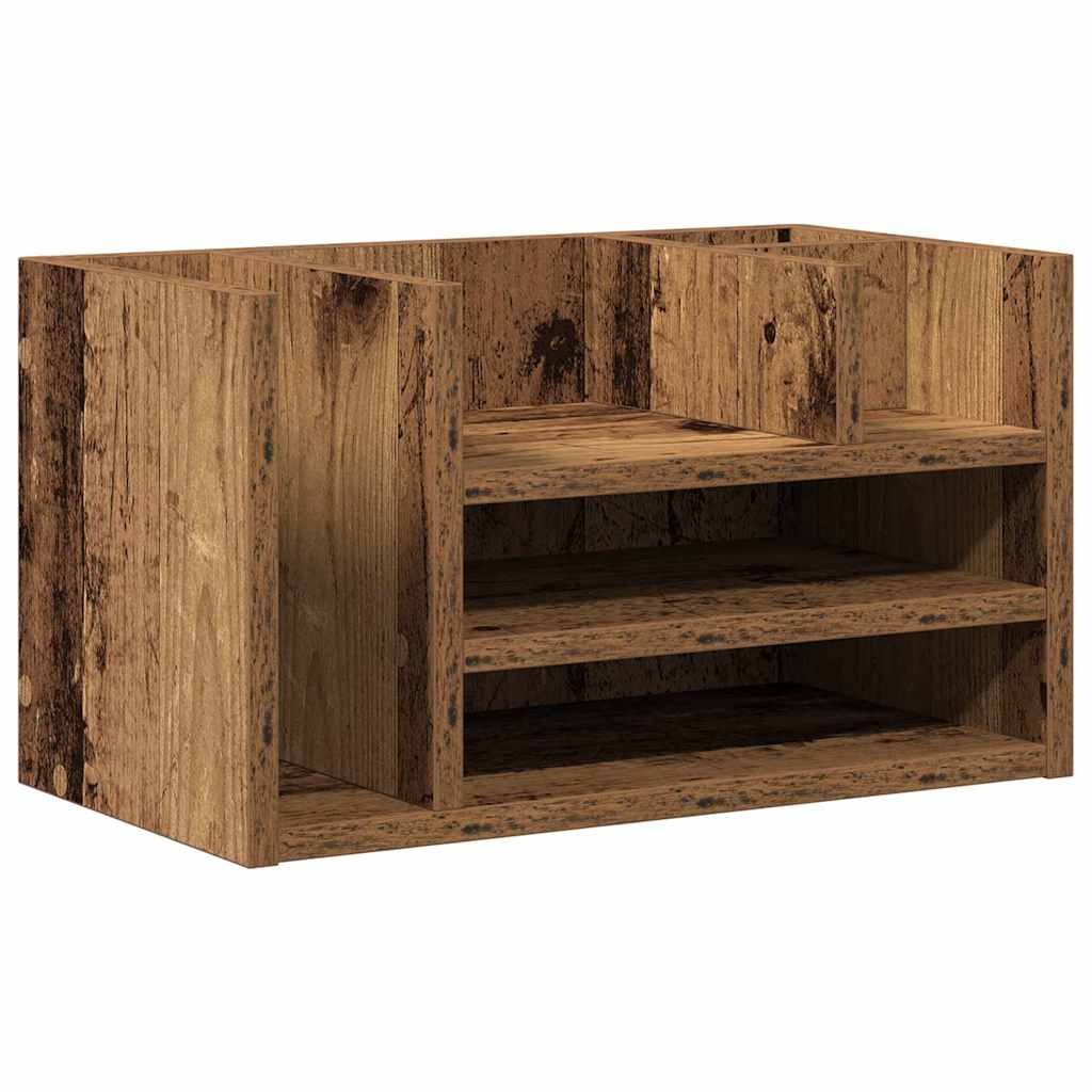 Οργανωτής Γραφείου Παλιό ξύλο 44,5 x 24 x 25 εκ - Pakobazaar