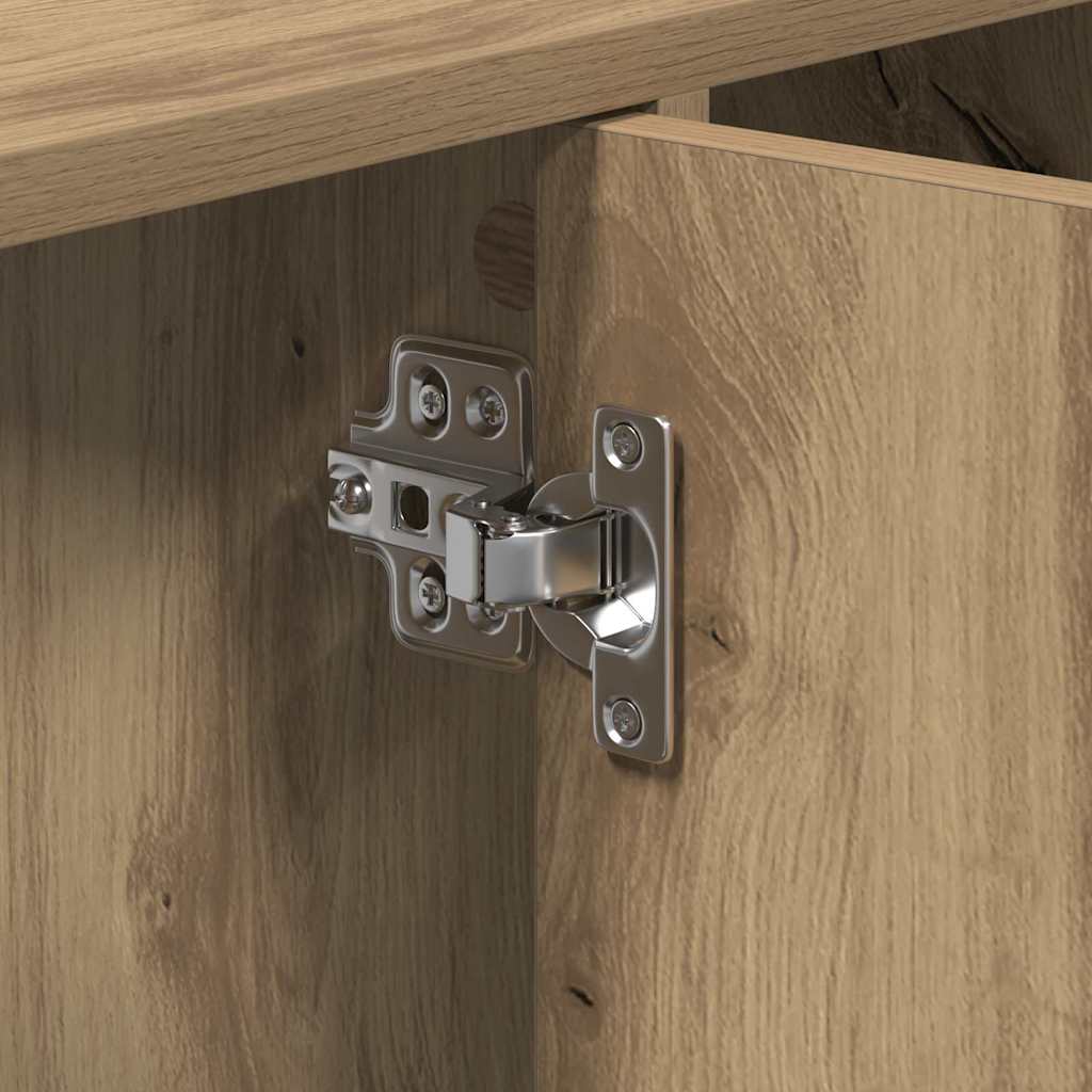 Ντουλάπι Μπάνιου με ράφι με πόρτα Artisan Oak 90 x 29 x 55 εκ. - Pakobazaar