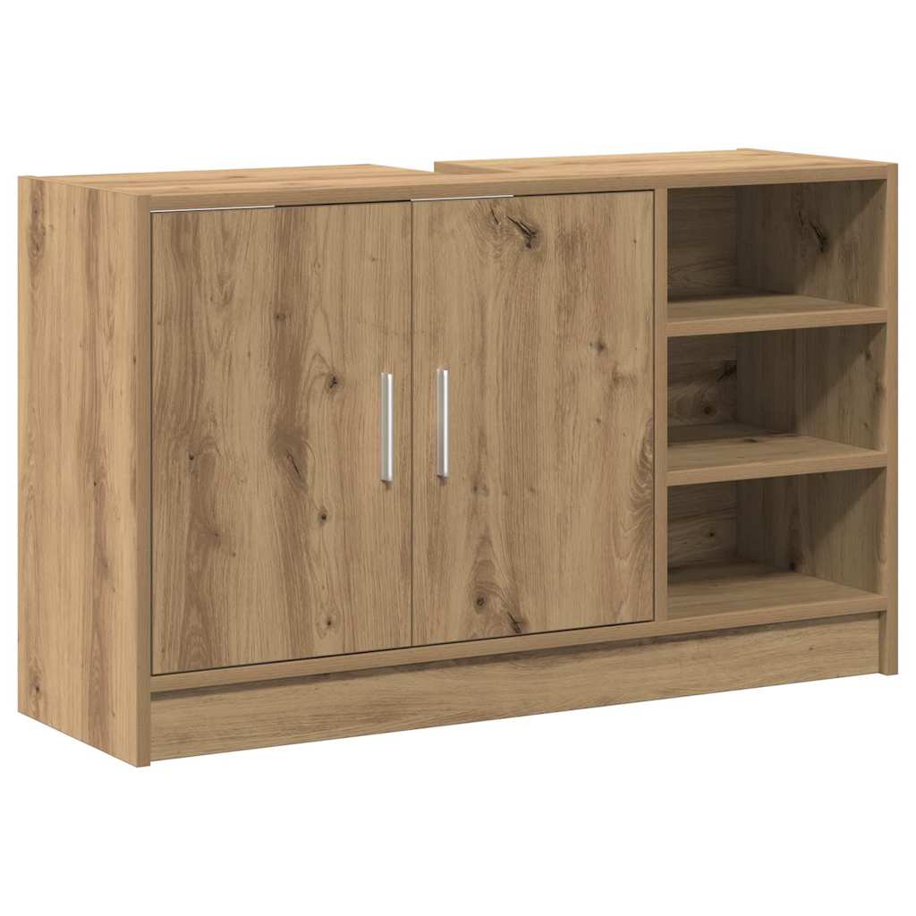 Ντουλάπι Μπάνιου με ράφι με πόρτα Artisan Oak 90 x 29 x 55 εκ. - Pakobazaar