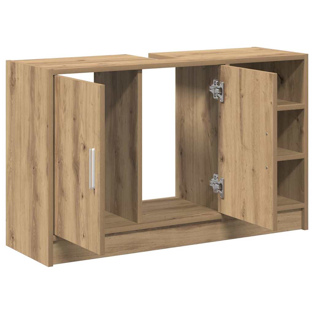 Ντουλάπι Μπάνιου με ράφι με πόρτα Artisan Oak 90 x 29 x 55 εκ. - Pakobazaar