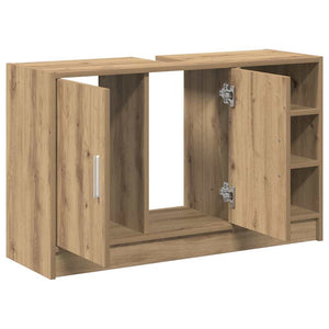 Ντουλάπι Μπάνιου με ράφι με πόρτα Artisan Oak 90 x 29 x 55 εκ. - Pakobazaar