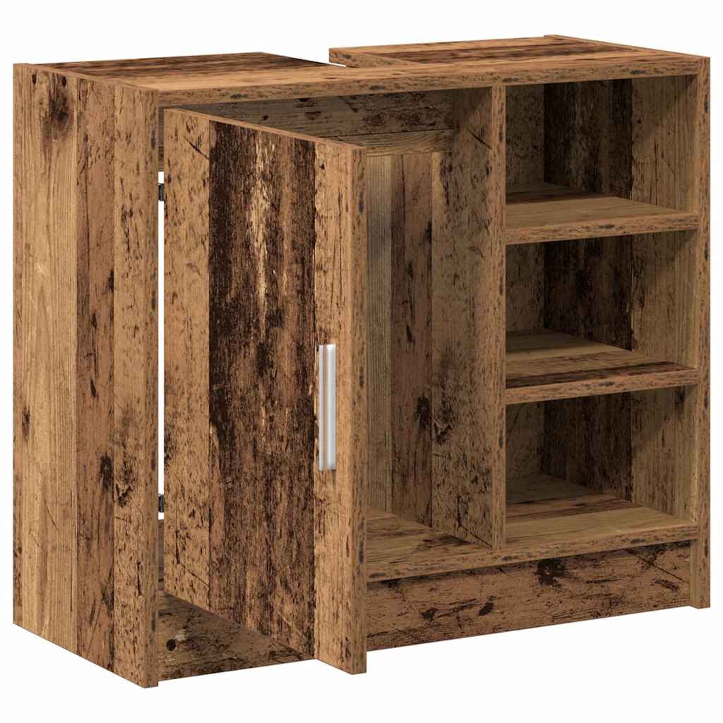 Ντουλάπι Μπάνιου Παλιό Ξύλο 63 x 29 x 55 cm Επεξεργασμένο ξύλο - Pakobazaar