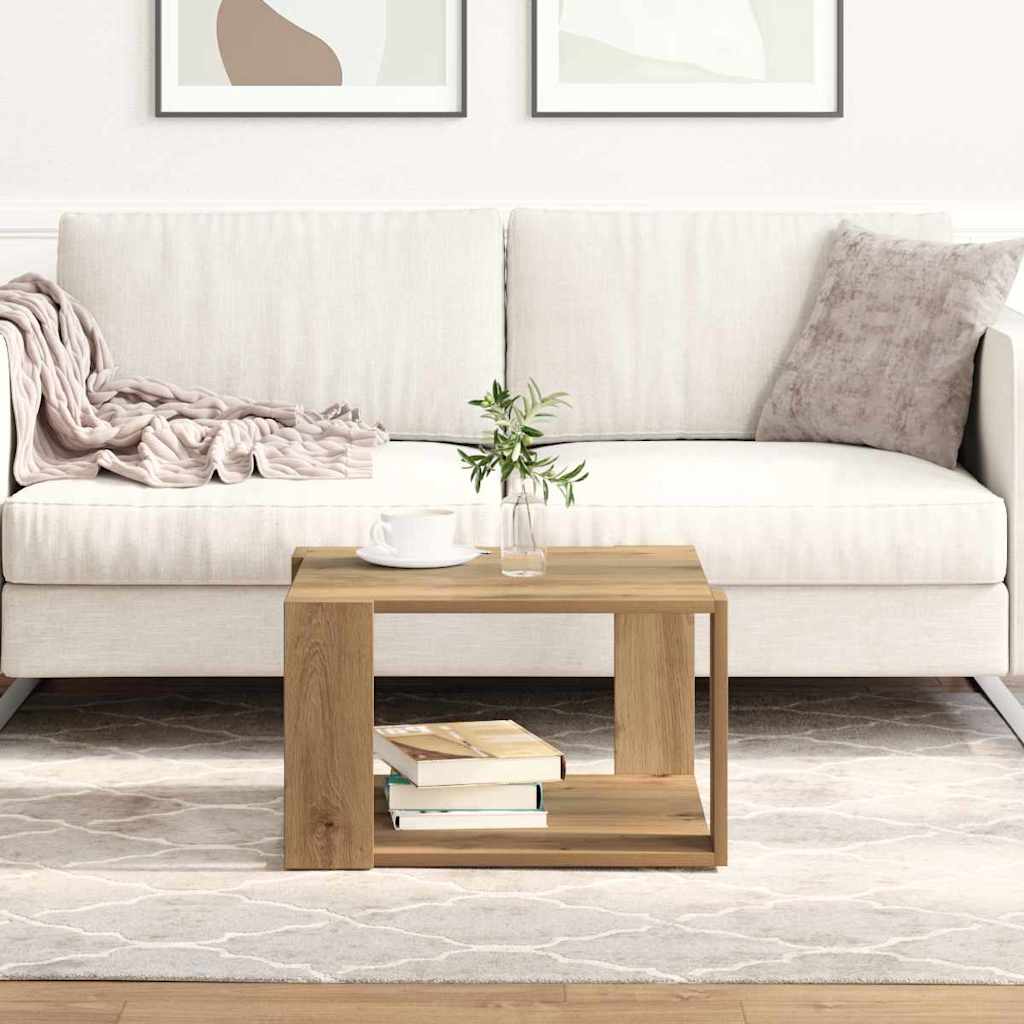 Τραπεζάκι σαλονιού Artisan Oak 51,5 x 51,5 x 30 εκ - Pakobazaar
