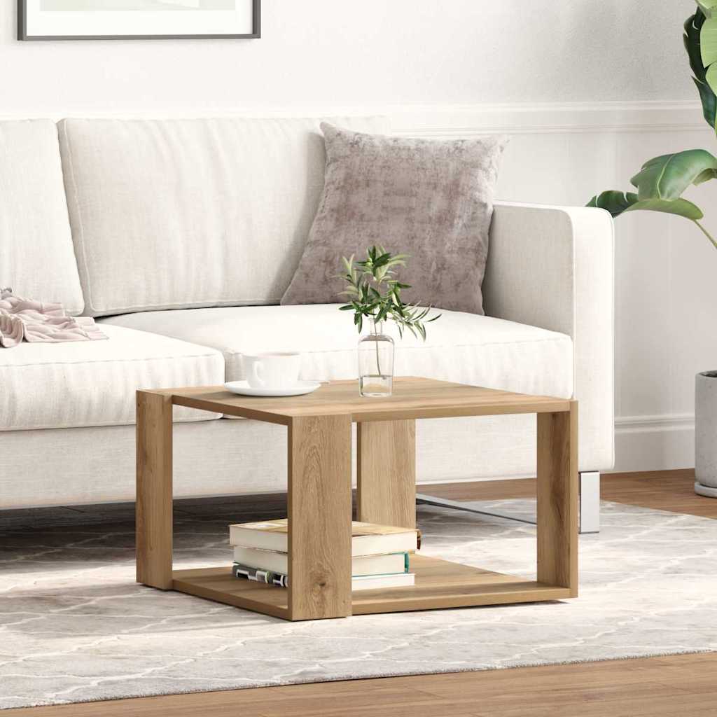 Τραπεζάκι σαλονιού Artisan Oak 51,5 x 51,5 x 30 εκ - Pakobazaar