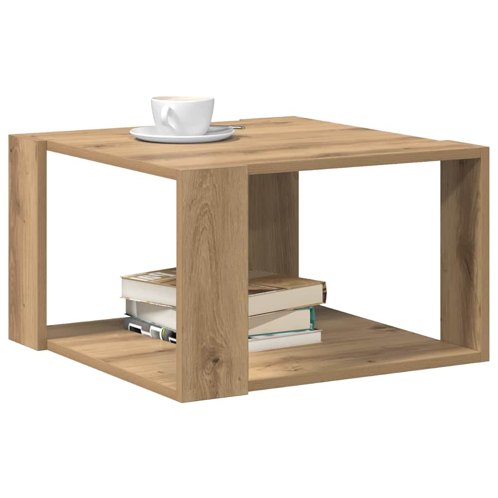 Τραπεζάκι σαλονιού Artisan Oak 51,5 x 51,5 x 30 εκ - Pakobazaar