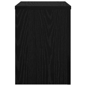 Βάση φυτών 2 τεμ. Μαύρη Δρυς 25 x 25 x 35 cm Επεξεργασμένο Ξύλο