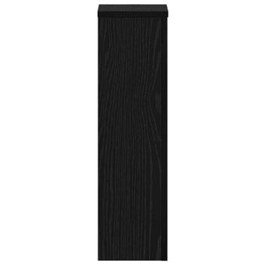 Βάση φυτών 2 pcs Μαύρη Οξυά 17 x 17 x 60 cm Επεξεργασμένο ξύλο - Pakobazaar