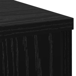 Βάση φυτών Μαύρη Οξυά 33 x 33 x 100 cm Επεξεργασμένο ξύλο - Pakobazaar