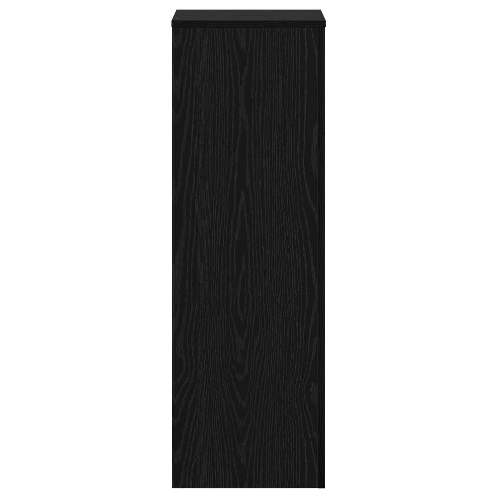 Βάση φυτών Μαύρη Οξυά 33 x 33 x 100 cm Επεξεργασμένο ξύλο - Pakobazaar