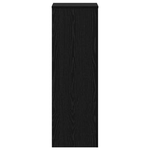 Βάση φυτών Μαύρη Οξυά 33 x 33 x 100 cm Επεξεργασμένο ξύλο - Pakobazaar