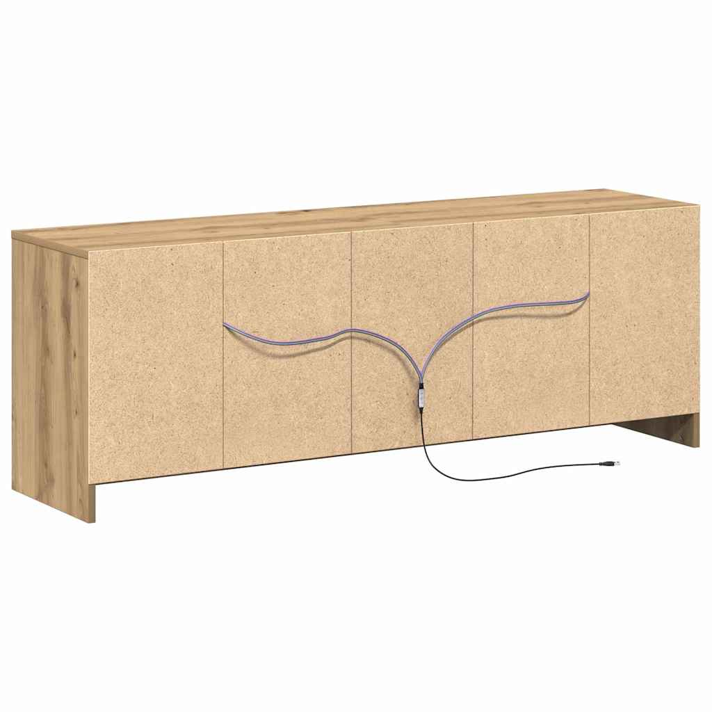 Μονάδες TV Καφέ 139,5 x 34 x 50 εκ Επεξεργασμένο ξύλο - Pakobazaar