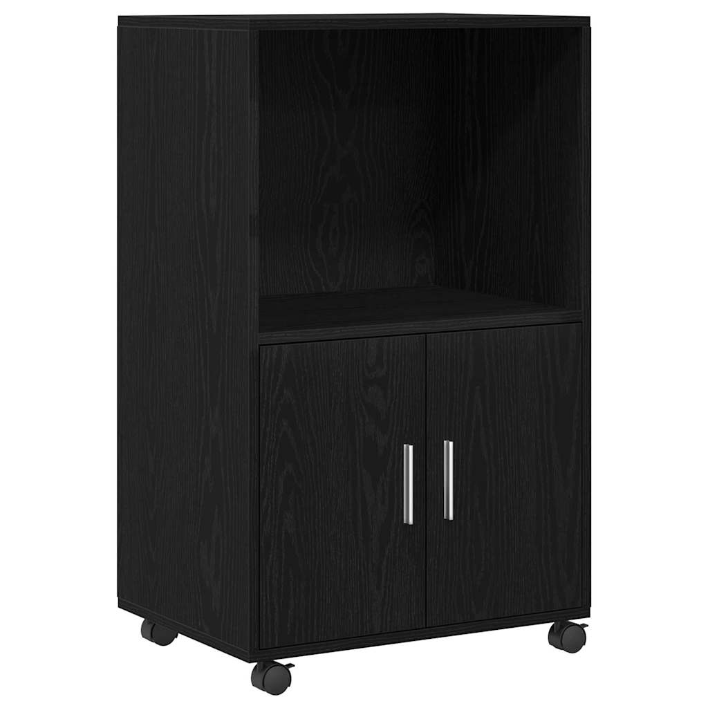 Ντουλαπιού Μαύρη Οξυά 55 x 40 x 82 εκ - Pakobazaar