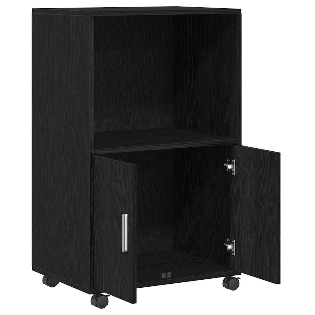 Ντουλαπιού Μαύρη Οξυά 55 x 40 x 82 εκ - Pakobazaar