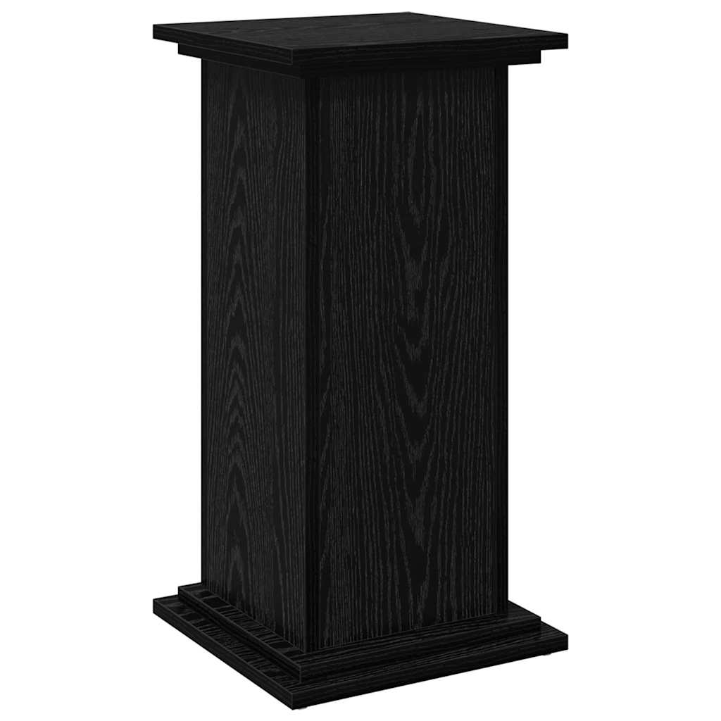 Ράφι Έκθεσης Μαύρη Οξυά 31 x 30 x 60 cm Επεξεργασμένο ξύλο - Pakobazaar