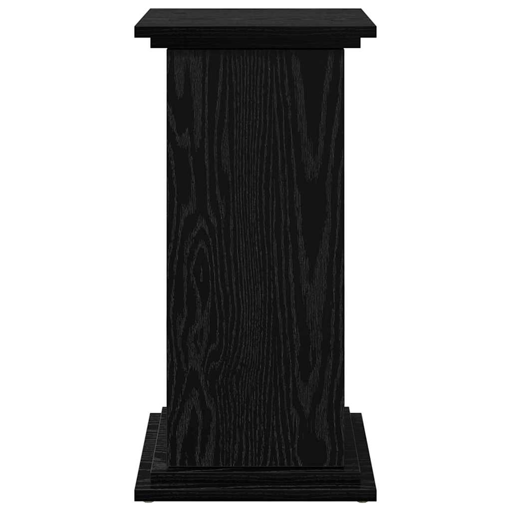 Ράφι Έκθεσης Μαύρη Οξυά 31 x 30 x 60 cm Επεξεργασμένο ξύλο - Pakobazaar