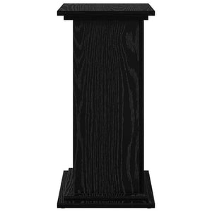 Ράφι Έκθεσης Μαύρη Οξυά 31 x 30 x 60 cm Επεξεργασμένο ξύλο - Pakobazaar