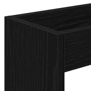 Λεπτό Καρότσι Αποθήκευσης Μαύρη Οξυά 60 x 18 x 70 εκ