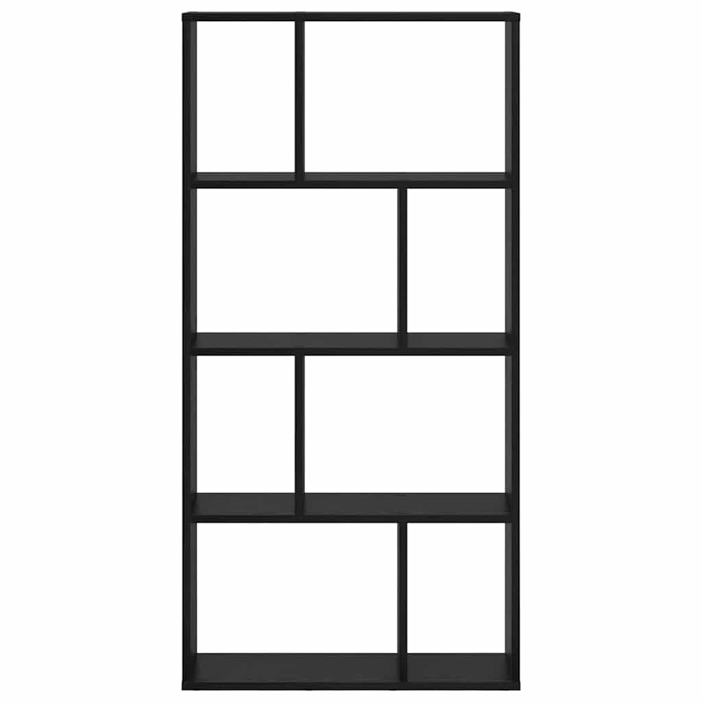 Βιβλιοθήκη Μαύρη Οξυά 70 x 20 x 102.5 εκ Επεξεργασμένο ξύλο - Pakobazaar