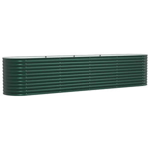 Ανεβασμένο Κρεβάτι Πράσινο 400 x 80 x 81 cm Ατσάλι - Pakobazaar