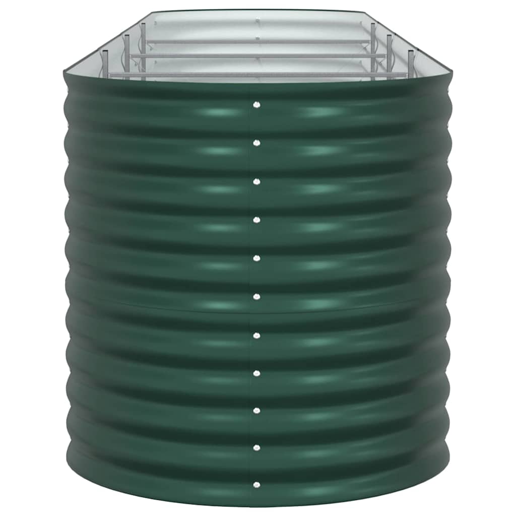 Ανεβασμένο Κρεβάτι Πράσινο 400 x 80 x 81 cm Ατσάλι - Pakobazaar