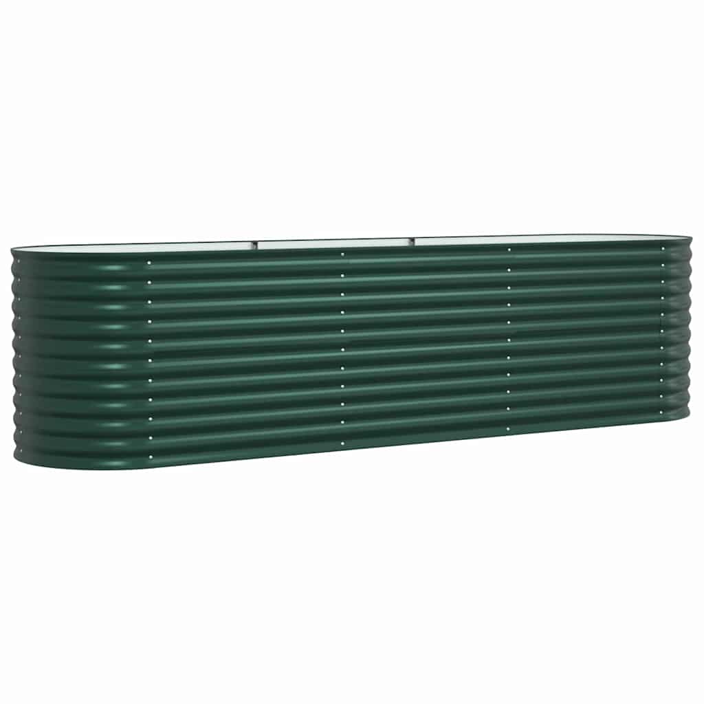 Ανεβασμένο Κρεβάτι Πράσινο 320 x 80 x 81 cm Ατσάλι - Pakobazaar