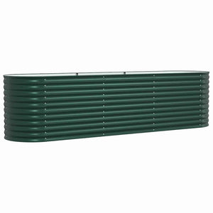 Ανεβασμένο Κρεβάτι Πράσινο 320 x 80 x 81 cm Ατσάλι - Pakobazaar