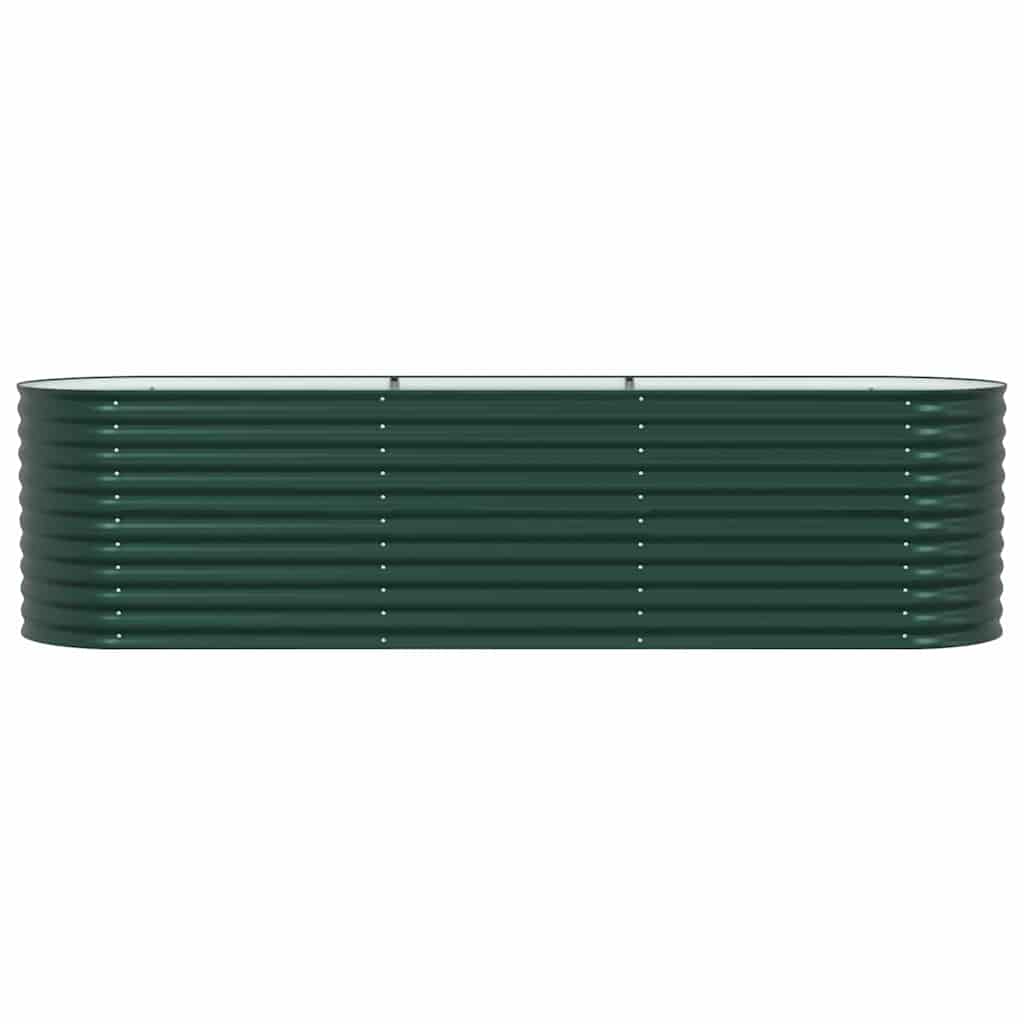 Ανεβασμένο Κρεβάτι Πράσινο 320 x 80 x 81 cm Ατσάλι - Pakobazaar