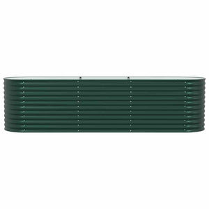 Ανεβασμένο Κρεβάτι Πράσινο 320 x 80 x 81 cm Ατσάλι - Pakobazaar