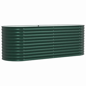 Ανεβασμένο Κρεβάτι Πράσινο 240 x 80 x 81 cm Ατσάλι - Pakobazaar