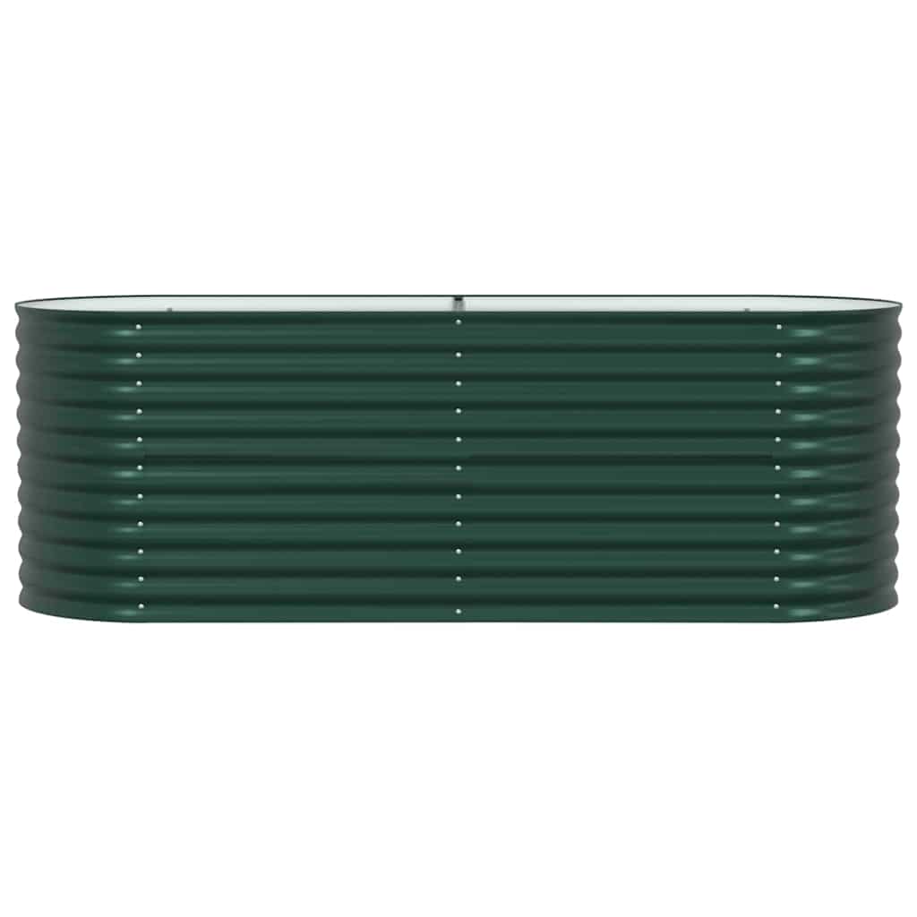 Ανεβασμένο Κρεβάτι Πράσινο 240 x 80 x 81 cm Ατσάλι - Pakobazaar