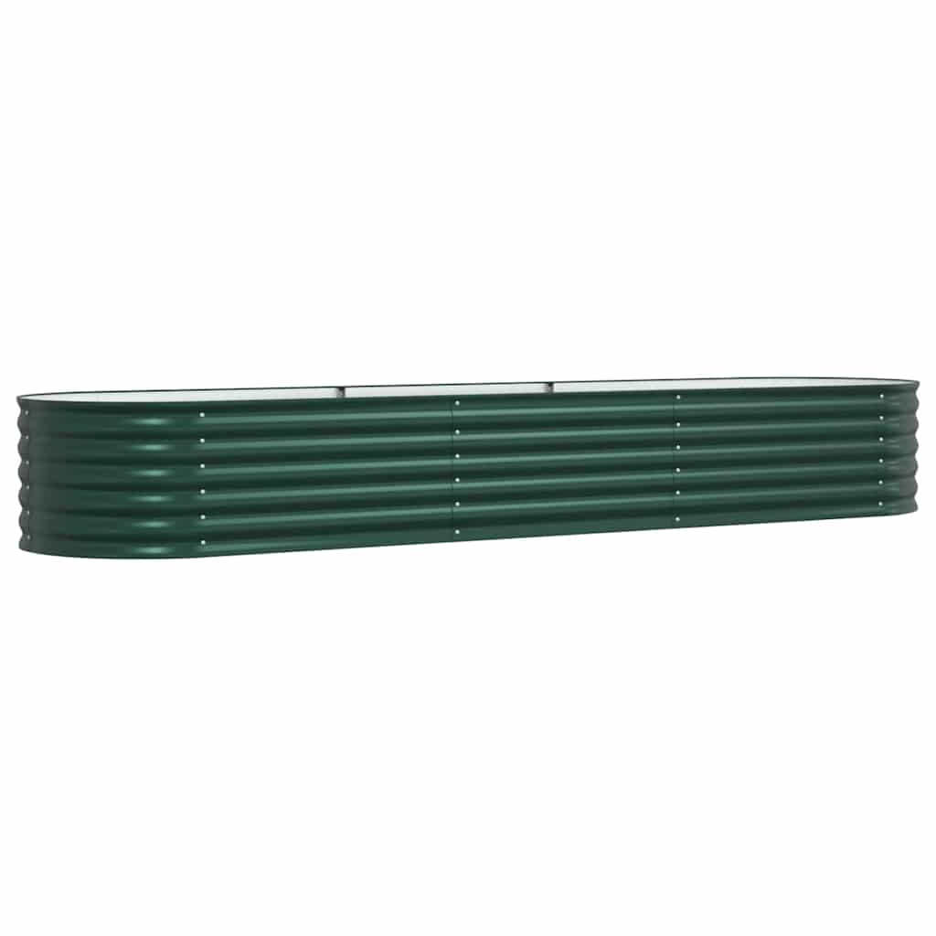 Ανεβασμένο Κρεβάτι Πράσινο 320 x 80 x 44 cm Ατσάλι - Pakobazaar