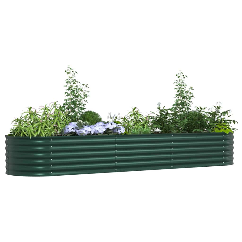 Ανεβασμένο Κρεβάτι Πράσινο 320 x 80 x 44 cm Ατσάλι - Pakobazaar