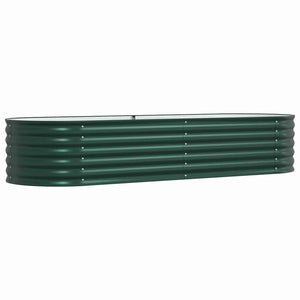Ανεβασμένο Κρεβάτι Πράσινο 240 x 80 x 44 cm Ατσάλι - Pakobazaar