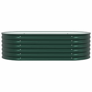 Ανεβασμένο Κρεβάτι Πράσινο 160 x 80 x 44 cm Ατσάλι - Pakobazaar