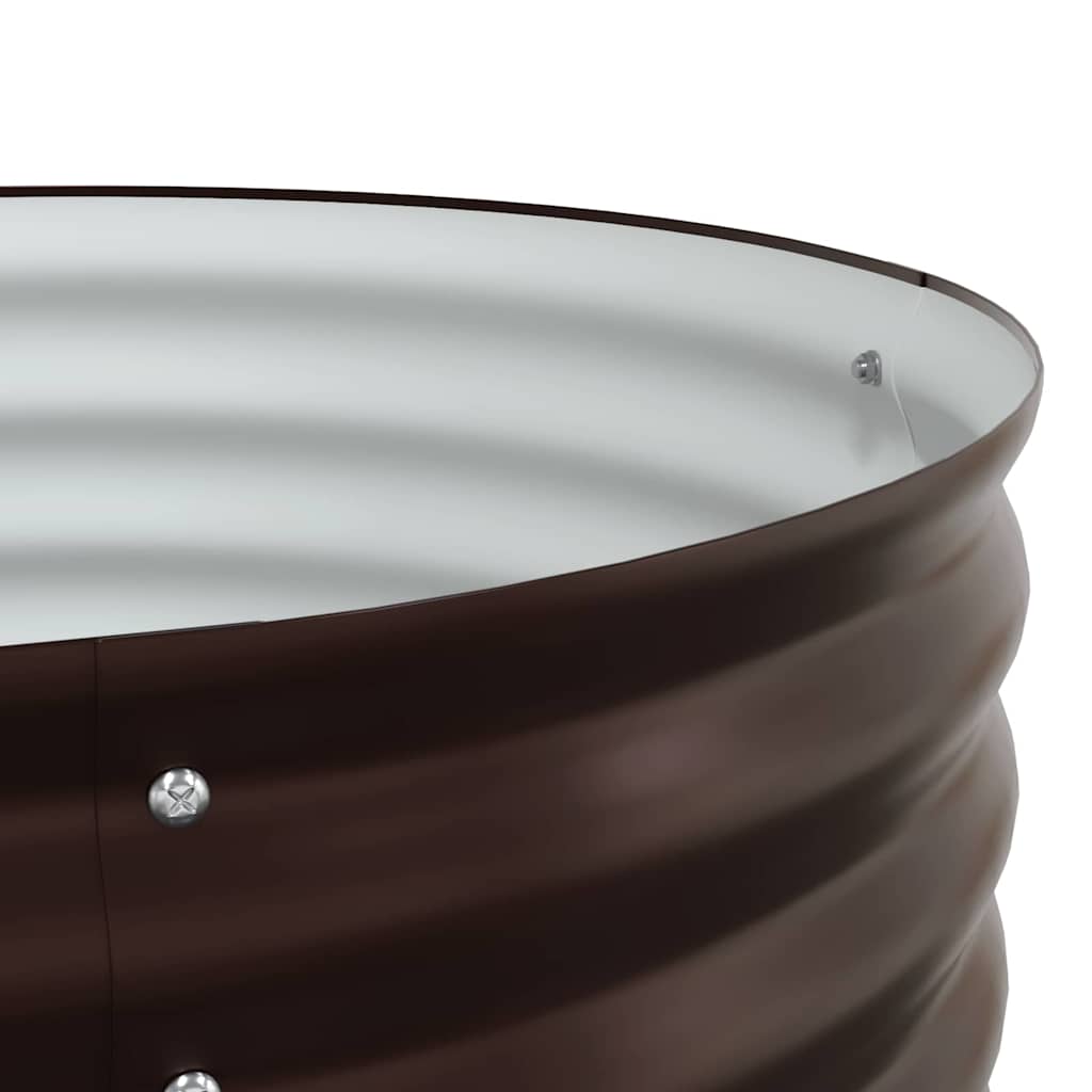 Ανεβασμένο Κρεβάτι Καφέ 400 x 80 x 81 cm Ατσάλι - Pakobazaar