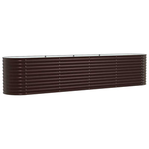 Ανεβασμένο Κρεβάτι Καφέ 400 x 80 x 81 cm Ατσάλι - Pakobazaar