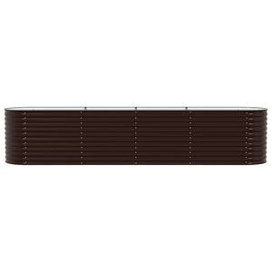 Ανεβασμένο Κρεβάτι Καφέ 400 x 80 x 81 cm Ατσάλι - Pakobazaar