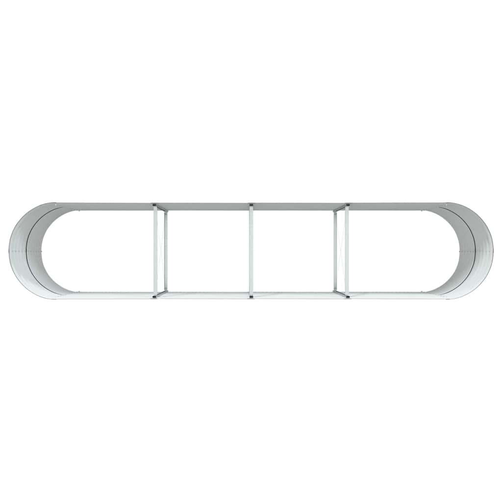 Ανεβασμένο Κρεβάτι Καφέ 400 x 80 x 81 cm Ατσάλι - Pakobazaar