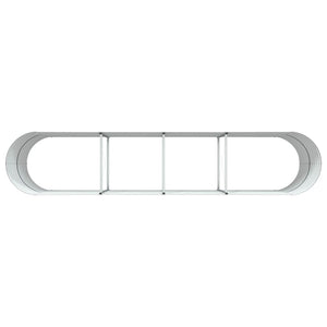 Ανεβασμένο Κρεβάτι Καφέ 400 x 80 x 81 cm Ατσάλι - Pakobazaar