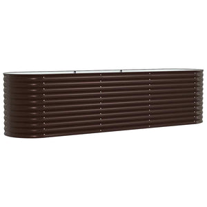 Ανεβασμένο Κρεβάτι Καφέ 320 x 80 x 81 cm Ατσάλι - Pakobazaar